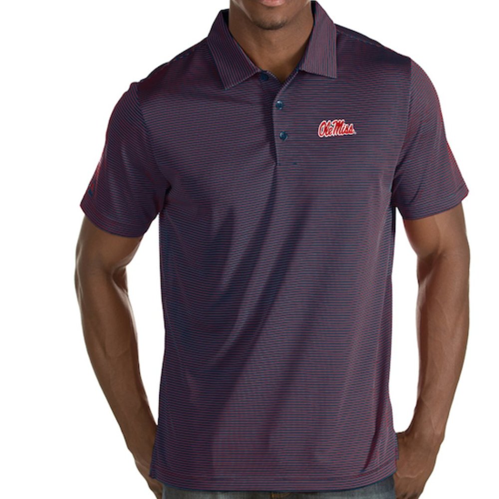 NWT Antigua Ole Miss Rebels Quest Polo M